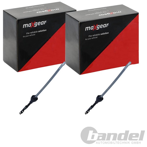 2X Maxgear Handbremsseile Passend FüR Ford Focus Links+Rechts-image