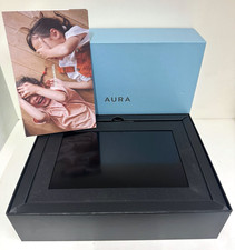 AURA DIGITAL PHOTO FRAME-AURA ANSEL-BASALT COLOUR-10.1" WiFi DIGITAL PHOTO-GIFT