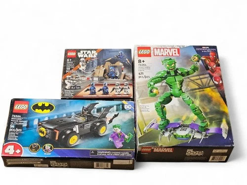 3 Sealed Lego Sets! Star Wars, Marvel, Batman! 75373, 76264, 76284