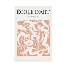 Canvas Wall Art - Incado 'L'Exposition I' Wall Art for Living Room, Bedroom