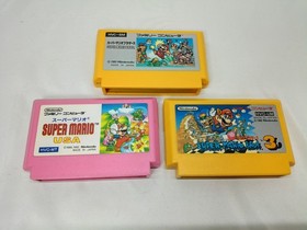 Nintendo AV Famicom Console +Super Mario 1,2,3 (USA) New Famicom NTSC-J Tested