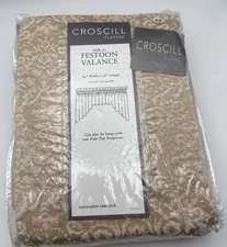 Croscill Home Festoon Valance Dissuasion Chenille 84" X 36" NEW No. 4060
