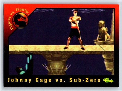 1994 Classic Mortal Kombat Series 1 Johnny Cage vs. Sub-Zero #48