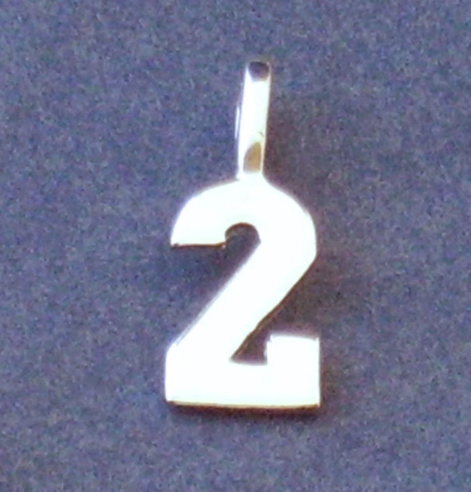 LOTE AL POR MAYOR DE 23 COLGANTES NUMERADOS CHAPADOS EN RODIO REVENTA NFL MLB NHL NBA NCAA Foto 3 de 4