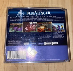 Blue Stinger - SEGA Dreamcast PAL guter Zustand