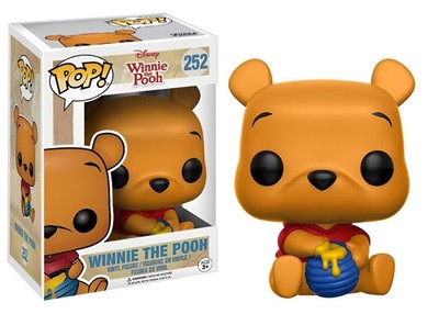 GW0449 Winnie Puuh POP! Disney Vinyl Figur Seated Pooh 9 cm Neu & OVP
