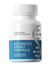 Advanced Amino Formula 150 Count Essential Amino Acid Supplement for Energy