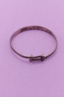 Bracelet ancien chinois en argent massif bracelet bonne chance manchette...