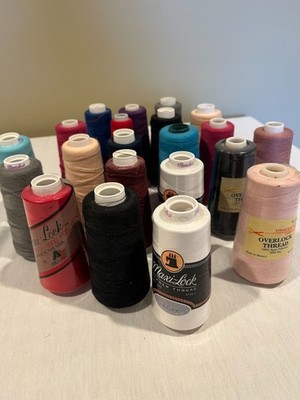 20 CONES OF SERGER THREAD