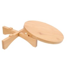 Desktop Flower Stand Wood Pedestal Stool for Plants Indoor Shelf