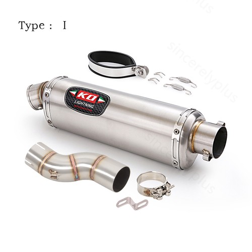 Slip-On For Suzuki SFV650 2009-2016 Exhaust Muffler Tube Middle Pipe Link System - Picture 13 of 16