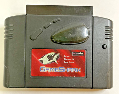 InterAct Game Shark V.2.1 Nintendo 64 Code Game Enhancer Game Shark Authentic