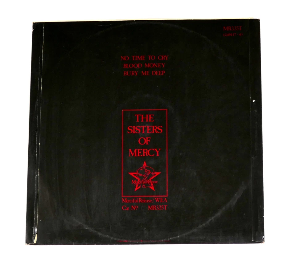 12" EP The Sisters of Mercy - No Time to Cry - Merciful Release MR335T - 1985 UK - Bild 2 von 3