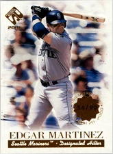 2001 Pacific Private Stock Premiere Date #110 Edgar Martinez /90 - BB
