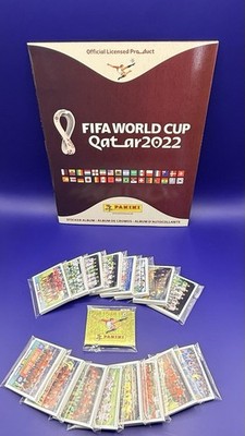 Panini Qatar 2022 FIFA World Cup Complete 670 Sticker Set/With Soft Cover Book