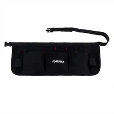 NEW 24in 13-pocket Black Canvas Waist Apron Adjustable Tool Belt Pocket Storage