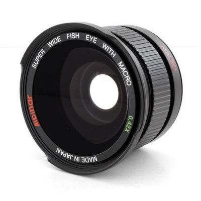 Fisheye .42x Wide Angle + lens Hood for Canon EOS Rebel t6 t6i t5 sl1 t5i T3 XTi