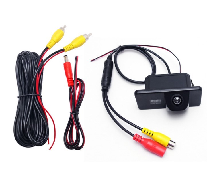 Car Rear View Camera 170° Wide Angle Car Night Vision Waterproof Camera Integrated in Trunk Handle for BMW E60 E61 E70 E71 E72 E82 E88 E84 E90 E91 E92 E93 X1 X5