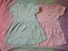 Baby Girl Clothes 0-3 months Hudson Baby Dresses Unicorns Stars Pink Blue Dress