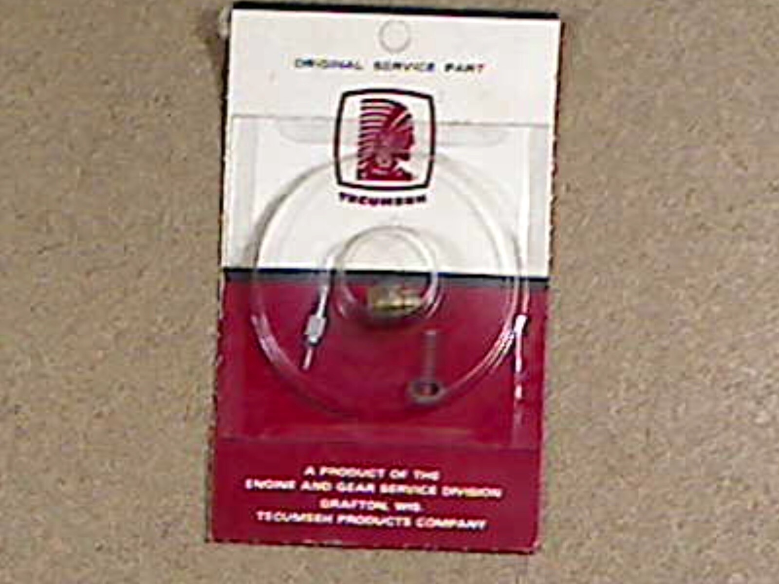 New Old Stock Tecumseh Needle and Seat Kit 630932A (four pieces) * US