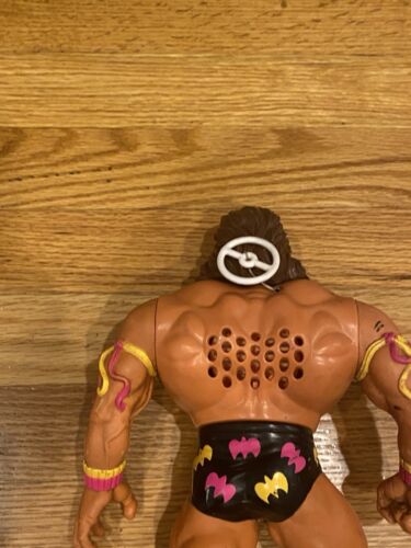 1990 WWF ULTIMATE WARRIOR - GROSSE FUGE sprechend - SOLD AS IS - 12 ZOLL GROSS - Bild 6 von 9