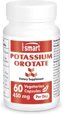 Supersmart Potassium Orotate 450 Mg per Day Helps Maintain Body AcidBase Balance