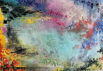 Original schönes Ölgemälde/Landschaft/Abstrakter Natur Expressionismus/Wandbild