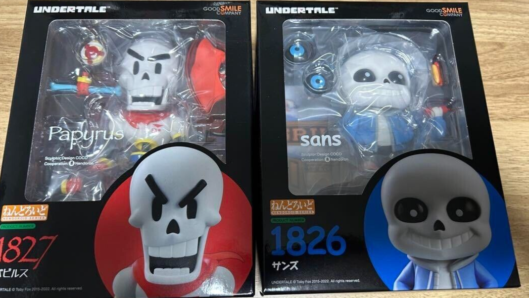 Undertale - Nendoroid Sans and Papyrus Figures by Good Smile Company - The  Toyark - News