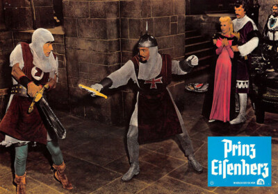 Prinz Eisenherz ORIGINAL Aushangfoto James Mason / Janet Leigh / Robert Wagner