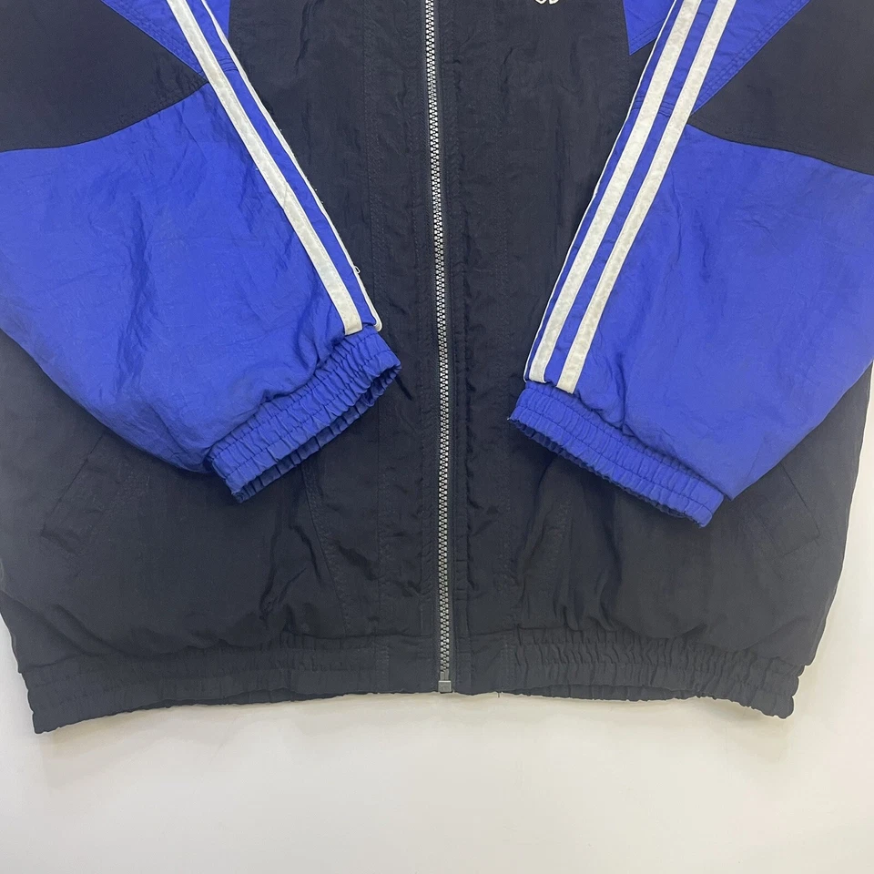 Винтажный Adidas пуховик куртка молодежный размер XL 90-х - Изображение 4 из 4