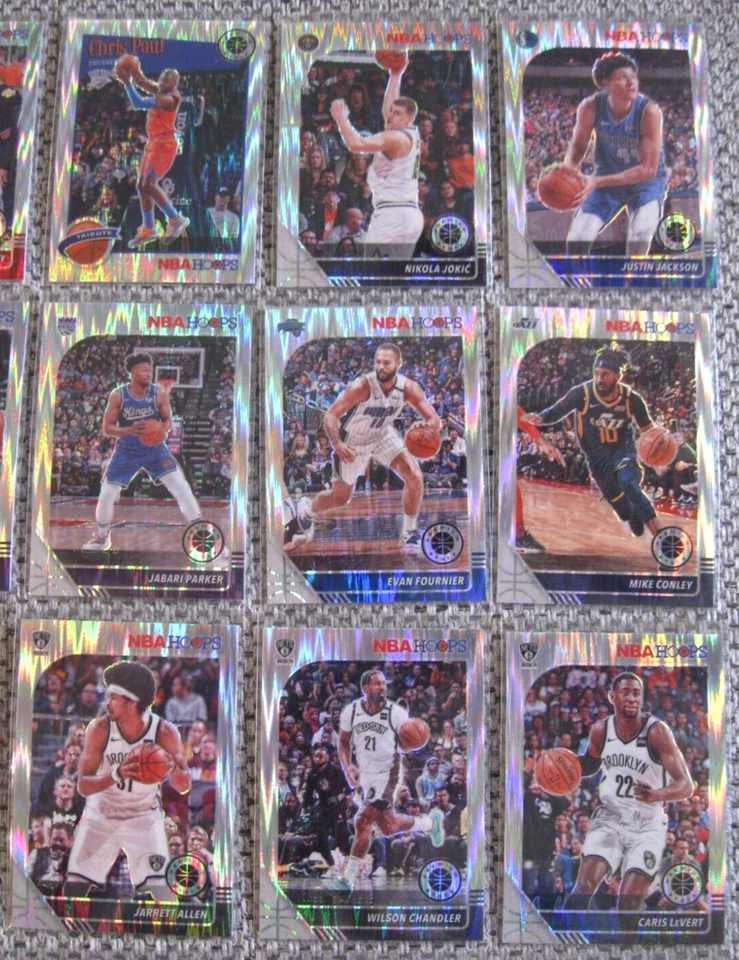 2019–20 NBA PANINI HOOPS ПРЕМИУМ-КЛАССА ИЗ ЗАПАСОВ PRIZMS FLASH ЛОТ ИЗ 50 КАРТ Большой выбор! - Изображение 4 из 4