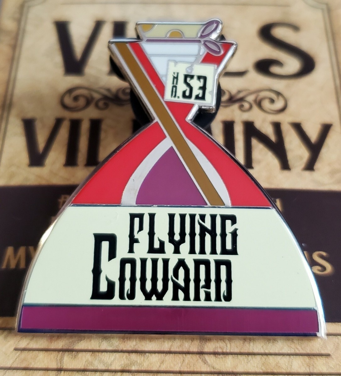 Disney Pin Captin Hook Vials of Villainy Villains Mystery