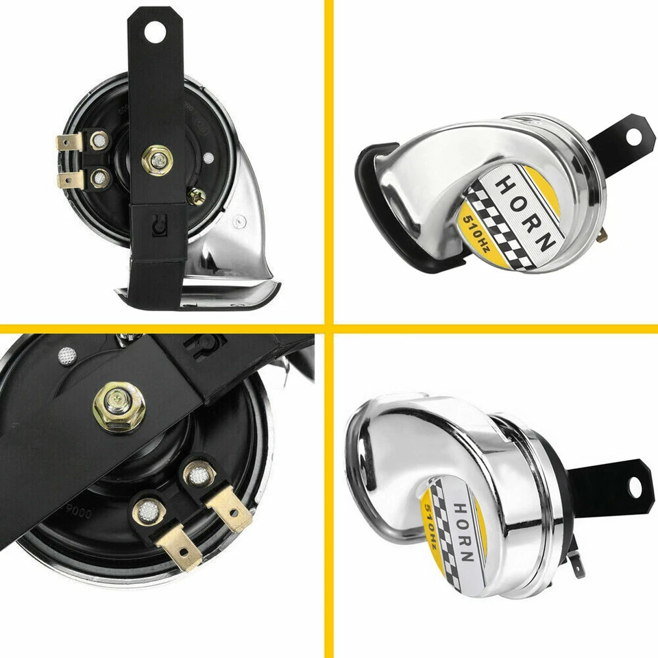 Bocina de moto para Kawasaki Ninja 250R 300 500R 650R H2 H2R ZX10R Foto 4 de 4