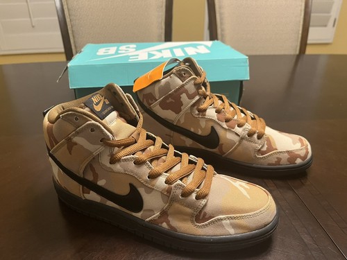 brown camo dunks