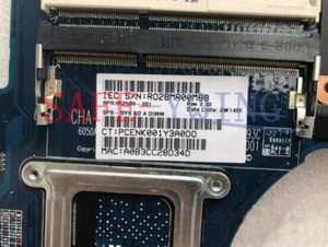 1PCS For HP 8760w laptop motherboard 652509-001   CPU #D3