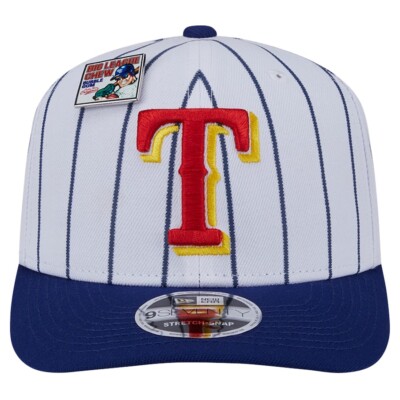 Texas Rangers Big League Chew Pinstripe New Era 9seventy Stretch