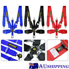 <!--F#f_0--> 5-Point Cam Lock Quick Release Seat Belt Safety Harness Nylon Soft Pads<!--F/-->