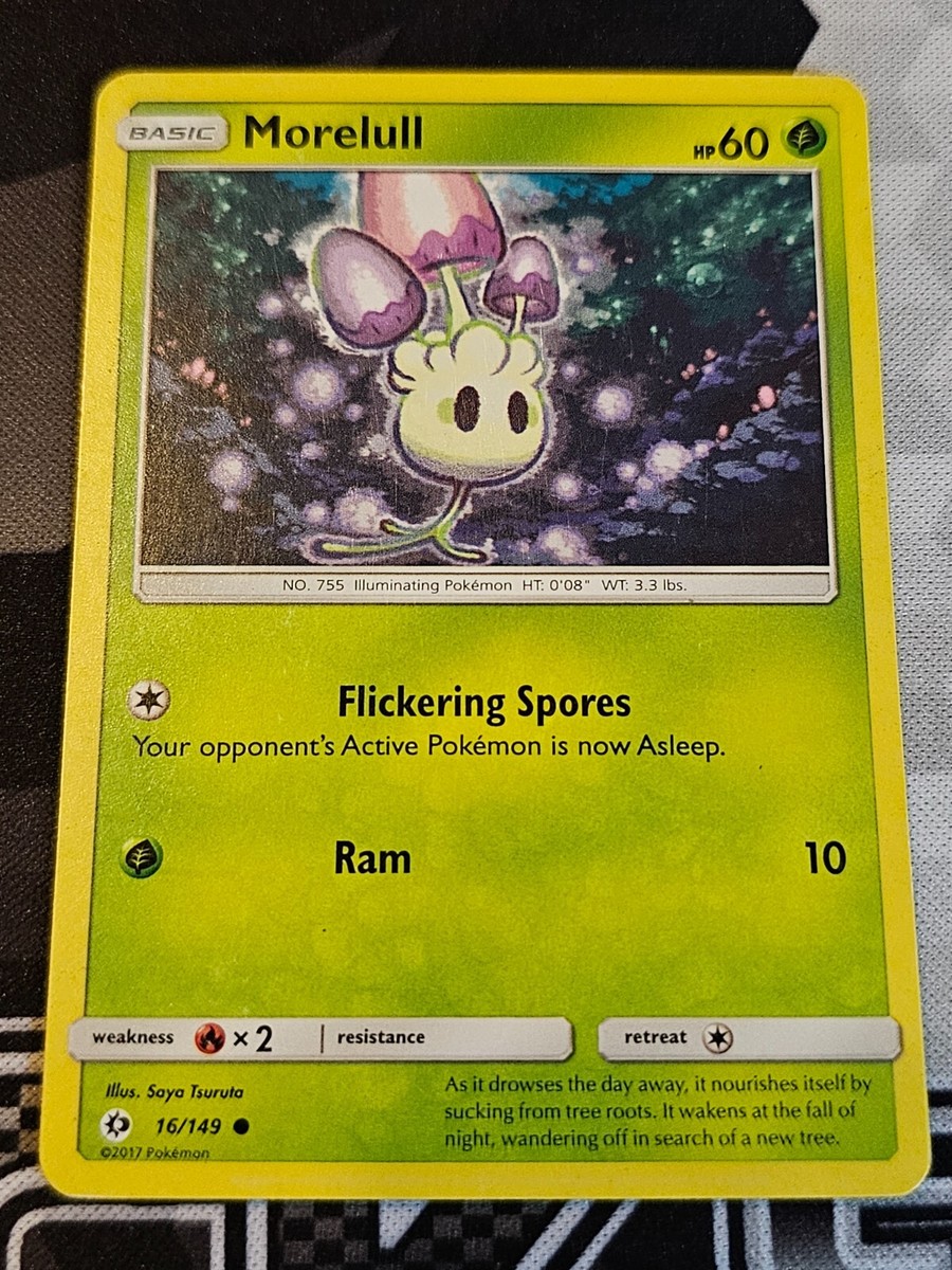 Pokemon Sun & Moon Base Set Morelull #16