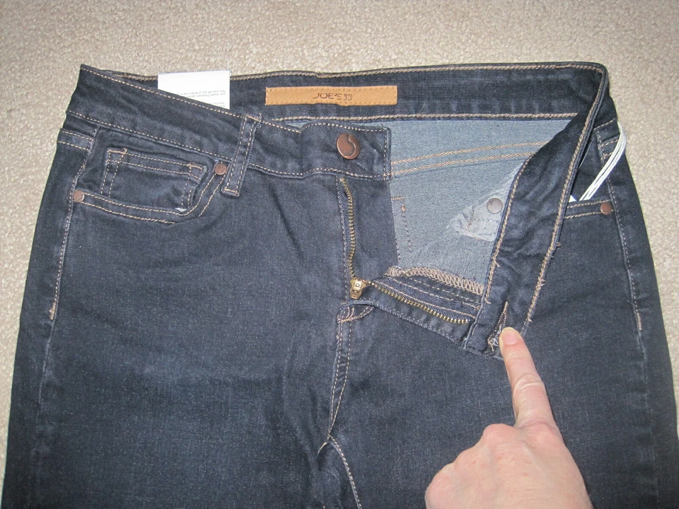 NWT Joe's Jeans Girls The Jegging Ultra Slim Fit Jeans, Dark Wash, Sz 16 - Image 4 of 4