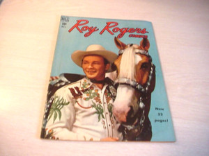 VINTAGE 1949 ROY ROGERS WESTERN COMIC BOOK  # 23 BY DELL VG