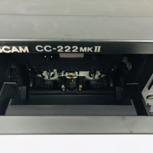 Tascam CC-222 MKII Professional Cassette/CD Recorder, Powers On, For Parts - Picture 7 of 12