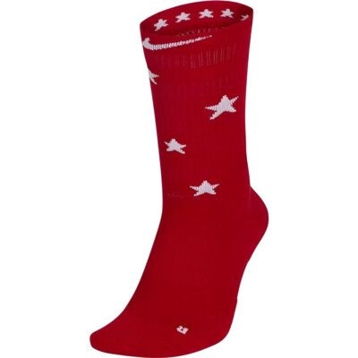 New USA Nike Quick Elite Crew Cut Basketball Socks Dri-Fit Size X-Large