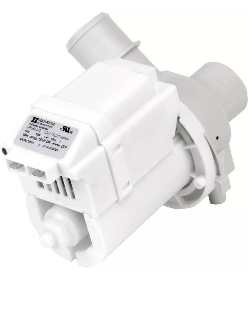 New LG DP040-012 4681EA1007A Washing Machine Drain Pump Fits: 2649379 WT1201CV