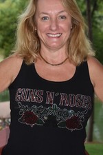 Guns N Roses rhinestone bling shirt or tank XS S M L XL XXL 1X 2X 3X4X5X