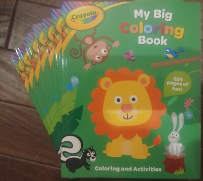 Crayola My Big Coloring Book (37 Ct) 9781499809091 | eBay