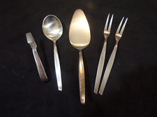 BSF Modell JASMIN Silberbesteck Vorlegerset 5 Teile in Silber 90er TOP