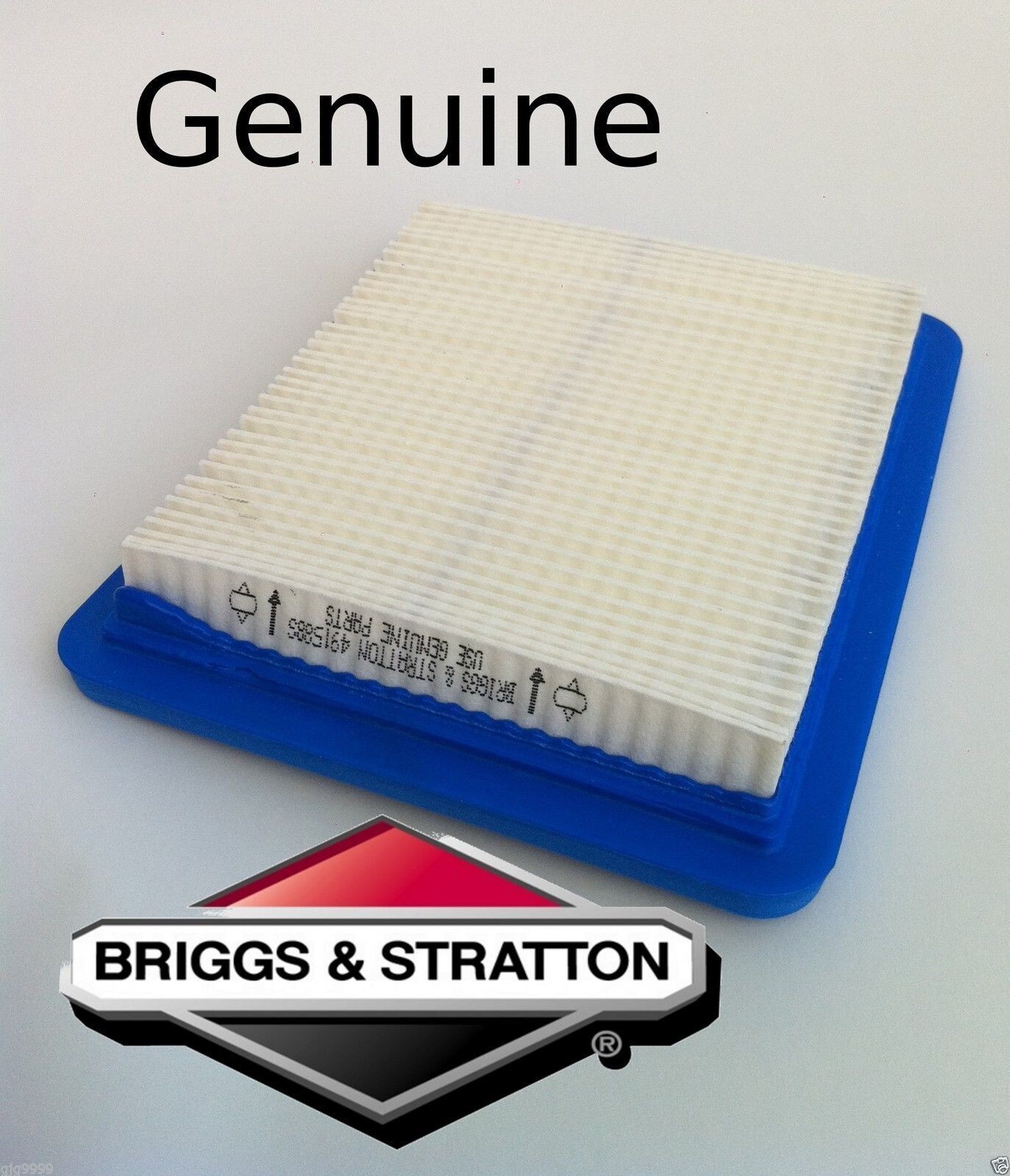 Genuine Briggs & Stratton Air Filter 491588S 491588 399959 series 625 650 675
