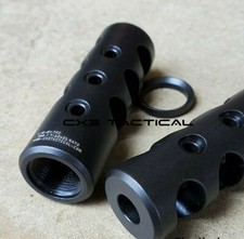 .308 Competition Muzzle Brake Compensator Comp 5/8-24 TPI 5/8x24 Crush Washer