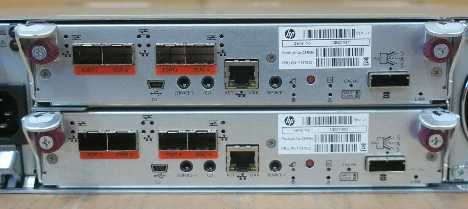 HP MSA 2040 Modular Smart Array SAN + Dual Controller 10Gb iSCSI 8Gb 24x HDD Bay - Image 4 of 4