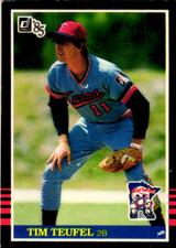 1985 Donruss - #192 Tim Teufel